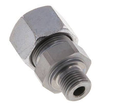 M16x1.5 Male x 16S Zinc plated Steel Straight Cutting Ring 400 Bar DIN 2353