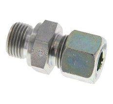 M18x1.5 Male x 10S Zinc plated Steel Straight Cutting Ring 630 Bar DIN 2353