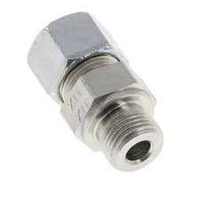 M18x1.5 Male x 12S Zinc plated Steel Straight Cutting Ring 630 Bar DIN 2353 [2 Pieces]