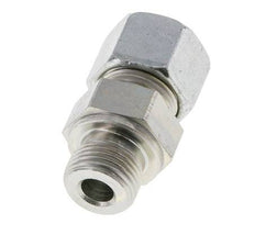 M18x1.5 Male x 12S Zinc plated Steel Straight Cutting Ring 630 Bar DIN 2353 [2 Pieces]