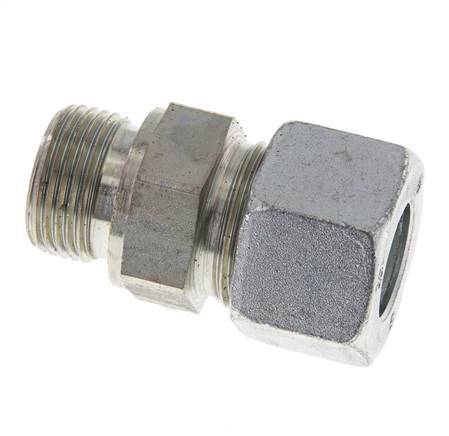 M27x2 Macho x 20S Anillo de corte recto de acero galvanizado 400 Bar DIN 2353