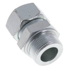 M42x2 Macho x 30S Anillo de corte recto de acero galvanizado 400 Bar DIN 2353