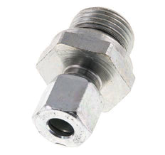 G 1/2'' Macho x 8L Anillo de corte recto de acero galvanizado con junta FKM 315 Barra DIN 2353