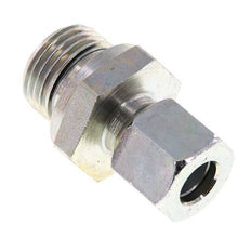 G 1/2'' Male x 10L Zinc plated Steel Straight Cutting Ring with FKM Seal 315 Bar DIN 2353