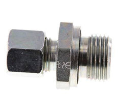 G 1/2'' Male x 10L Zinc plated Steel Straight Cutting Ring with FKM Seal 315 Bar DIN 2353