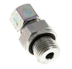 G 1/2'' Macho x 10S Anillo de corte recto de acero galvanizado con junta FKM 630 Barra DIN 2353
