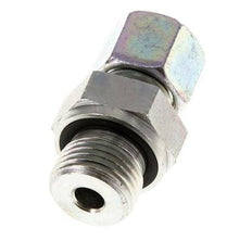 G 1/2'' Macho x 10S Anillo de corte recto de acero galvanizado con junta FKM 630 Barra DIN 2353