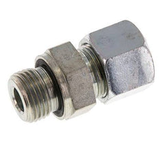 G 1/2'' Macho x 14S Anillo de corte recto de acero galvanizado con junta FKM 630 Barra DIN 2353