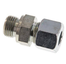 G 1/2'' Macho x 14S Anillo de corte recto de acero galvanizado con junta FKM 630 Barra DIN 2353