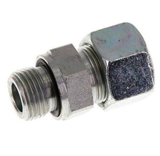 G 1/2'' Male x 16S Zinc plated Steel Straight Cutting Ring with FKM Seal 400 Bar DIN 2353