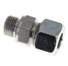 G 1/2'' Male x 16S Zinc plated Steel Straight Cutting Ring with FKM Seal 400 Bar DIN 2353