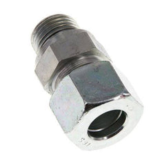 G 1/2'' Male x 16S Zinc plated Steel Straight Cutting Ring with FKM Seal 400 Bar DIN 2353