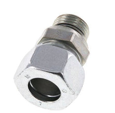 G 1/2'' Macho x 18L Anillo de corte recto de acero galvanizado con junta FKM 315 Barra DIN 2353