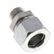 G 1/2'' Macho x 22L Anillo de corte recto de acero galvanizado con junta FKM 160 Bar DIN 2353