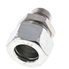 G 1/2'' Macho x 22L Anillo de corte recto de acero galvanizado con junta FKM 160 Bar DIN 2353