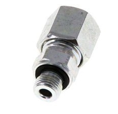 G 1/8'' Male x 8L Zinc plated Steel Straight Cutting Ring with FKM Seal 315 Bar DIN 2353 [2 Pieces]