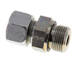 G 3/4'' Macho x 16S Anillo de corte recto de acero galvanizado con junta FKM 400 Bar DIN 2353