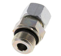 G 3/4'' Macho x 16S Anillo de corte recto de acero galvanizado con junta FKM 400 Bar DIN 2353