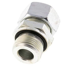 G 3/4'' Macho x 18L Anillo de corte recto de acero galvanizado con junta FKM 315 Barra DIN 2353