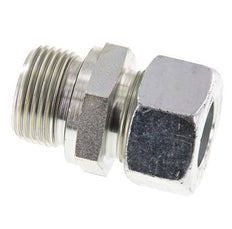 G 3/4'' Macho x 18L Anillo de corte recto de acero galvanizado con junta FKM 315 Barra DIN 2353