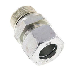 G 3/4'' Macho x 18L Anillo de corte recto de acero galvanizado con junta FKM 315 Barra DIN 2353