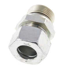 G 3/4'' Macho x 18L Anillo de corte recto de acero galvanizado con junta FKM 315 Barra DIN 2353