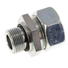 G 3/4'' Macho x 28L Anillo de corte recto de acero galvanizado con junta FKM 160 Bar DIN 2353