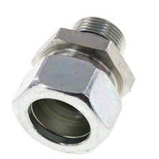 G 3/4'' Macho x 28L Anillo de corte recto de acero galvanizado con junta FKM 160 Bar DIN 2353