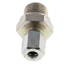 G 3/8'' Male x 6L Zinc plated Steel Straight Cutting Ring with FKM Seal 315 Bar DIN 2353 [2 Pieces]