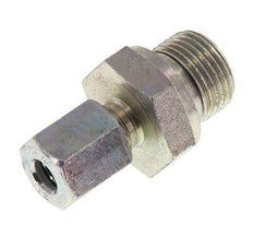 G 3/8'' Male x 6L Zinc plated Steel Straight Cutting Ring with FKM Seal 315 Bar DIN 2353 [2 Pieces]