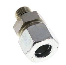 G 3/8'' Macho x 16S Anillo de corte recto de acero galvanizado con junta FKM 400 Bar DIN 2353