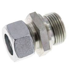 G 1'' Macho x 22L Anillo de corte recto de acero galvanizado con junta FKM 160 Bar DIN 2353