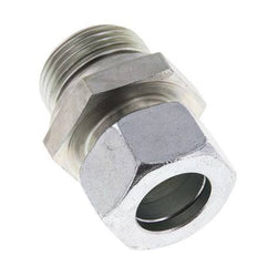 G 1'' Macho x 22L Anillo de corte recto de acero galvanizado con junta FKM 160 Bar DIN 2353