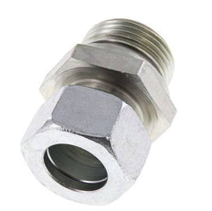 G 1'' Macho x 22L Anillo de corte recto de acero galvanizado con junta FKM 160 Bar DIN 2353