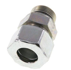 G 1'' Macho x 25S Anillo de corte recto de acero galvanizado con junta FKM 400 Bar DIN 2353