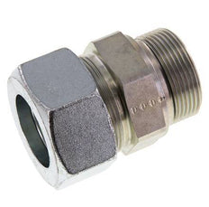 G 1 1/2'' Macho x 38S Anillo de corte recto de acero galvanizado con junta FKM 315 Barra DIN 2353