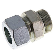 G 1 1/4'' Male x 30S Zinc plated Steel Straight Cutting Ring with FKM Seal 400 Bar DIN 2353