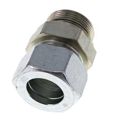 G 1 1/4'' Male x 30S Zinc plated Steel Straight Cutting Ring with FKM Seal 400 Bar DIN 2353