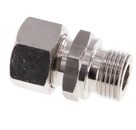 G 1/2'' Macho x 15L Anillo de corte recto de acero inoxidable 315 Barra DIN 2353