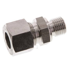 G 1/4'' Macho x 12L Anillo de corte recto de acero inoxidable 315 Barra DIN 2353