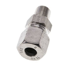 1/4'' NPT Male x 10S Stainless steel Straight Cutting Ring 630 Bar DIN 2353