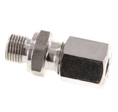 G 1/8'' Male x 6L Stainless steel Straight Cutting Ring 315 Bar DIN 2353