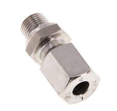 G 1/8'' Male x 6L Stainless steel Straight Cutting Ring 315 Bar DIN 2353