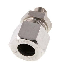 G 1/8'' Macho x 12L Acero inoxidable Anillo de corte recto 315 Barra DIN 2353