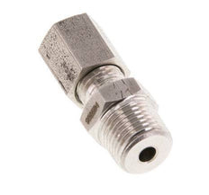 R 1/8'' Male x 4LL Stainless steel Straight Cutting Ring 100 Bar DIN 2353