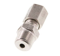 R 1/8'' Macho x 4LL Anillo de corte recto de acero inoxidable 100 Bar DIN 2353