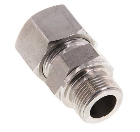 G 3/4'' Male x 20S Stainless steel Straight Cutting Ring 400 Bar DIN 2353