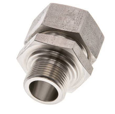 G 3/4'' Macho x 28L Anillo de corte recto de acero inoxidable 160 Bar DIN 2353