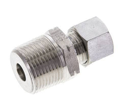 3/4'' NPT Macho x 12L Anillo de corte recto de acero inoxidable 315 Barra DIN 2353