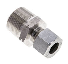 3/4'' NPT Macho x 12L Anillo de corte recto de acero inoxidable 315 Barra DIN 2353